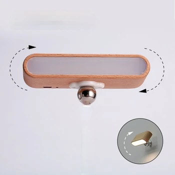 Wonderlife Multi-functional magnetic äraveo LED tabel lamp silmade kaitse voodi pea plug-ja kahesuguse kasutusega kaasaskantav ühe lambi pea