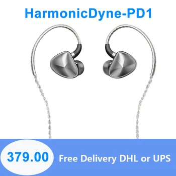 HarmonicDyne PD1 Kõrvaklapid Dünaamiline Juhi 4.4 mm/3.5 mm P. D. 1 Earbuds koos MMCX Kaabel Kõrvaklapid