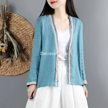 2021 hiina traditsiooniline cheongsam pluus särgid naistele qipao õie printida pluus aasia stiilis elegantne chiffon pluus