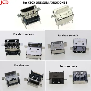 JCD 1 tk Conector de puerto ühilduv pistik-hdmi-para XBOX ÜKS Seeria X, reemplazo de interfaz para XBOX ÜHE Slim S y X
