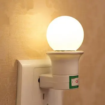 Seina Pistiku Tüüp Lamp Omanik Kruvi Suu E27 Plast Sokkel Lambi Pesa Pesa Konverteri Adapter Bulb Socket Pikendamine