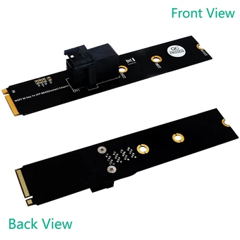 SFF-8643 Mini-SAS HD 36-Pin M. 2 Võtit M Adapter Kaardi U. 2 NVMe PCIe-NVMe SSD Tugi 750 2,5-Tolline