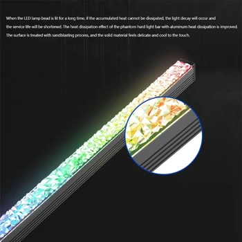 Teemandid Valgus Baar ARGB 5V 3-Pin Šassii Deco Light LED Riba Magnet Valgus Baar T21A