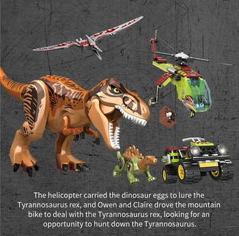 Hoone Jurassic Plokid Maailma Mini Dinosaurus Arvandmed Tellised Mänguasjad Lastele Dinosaurios Jõulud Blokeerida Mänguasi Kingitused Lastele