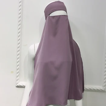 Mood Abaya katta nägu hijab Saudi Araabia pikk sall Moslemi naiste hijab mošee palve hijab Islami etnilise vabaaja hijab