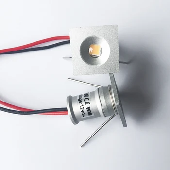 Ruut, Ring LED Kapp Kerge 1W IP65 12V Mini LED Allvalgusti Vannituba Koridori Lakke Bulb Spot Light Saun sisevalgustus