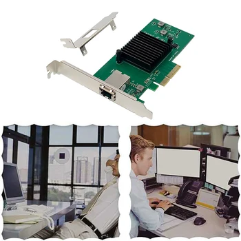 PCI-E Võrgu Kaart PCI-E X4 AQC107 Single-Port-10 Gigabit Server Võrgu Kaart 10GbE Ethernet Multi-Gigabit NIC
