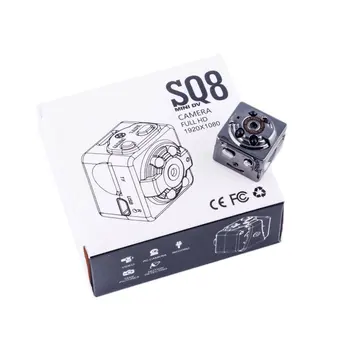 Kaamera Mini Kaamera SQ8 Mikro -, Outdoor Spordi Kaamera Video Öö Keha DVR DV Väike Liikumisandur Minicamera