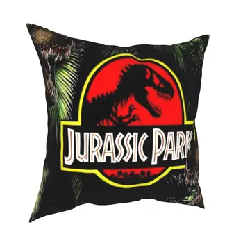 Jurassic Park Logo padjapüür Padi Padjapüür Diivan Dekoratiivne Padi kaane Polüester Home Decor