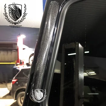Sobib G-klassi W463g500g63g350 carbon fiber A-piilarist auto kere sisekujundus C-samba taga akna liistude ees samba