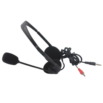 3.5 mm Juhtmega Peakomplekt Müra Tühistamises Kõrvaklapid Mikrofoniga Arvuti Sülearvuti Klienditeenindus Kooli Laste Kõrge Kvaliteediga