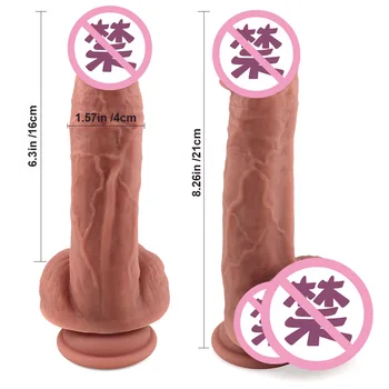 Naine simulatsiooni võltsitud peenise topelt silikoonist pehme suur yang täiskasvanud sugu toodete masturbatsioon rod