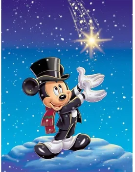 Disney Täis Square 5D DIY Diamond Maali Miki Saagi Fireflies Diamond Tikandid ristpistes Mosaiik Kingitus