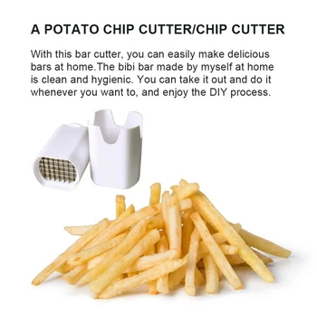 Taimsed kartuli slicer lihtne kasutada terav ja lihtne puhastada friikartulid tegemise kartul kuubikuteks leibkonna köök tööriistad