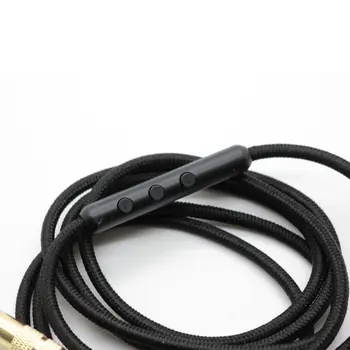 OFC Asendamine Stereo Audio Cable Extension Muusika Juhe Traat, Bose QC15 QC2 QuietComfort Vaikne Mugavuse QC 15 2 Kõrvaklapid