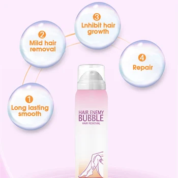 2019 Natural Hair Removal Cream Meeste & Naiste Valutu Karvade Eemaldamise Spray Õrn Mull Bikiinid