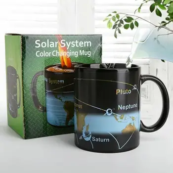 Tähine Päikesesüsteemi Keraamiline Värvi Kruus Tassi & Kruusid Vee Tassi Joomine Kruus