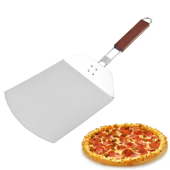 YOMDID Kokkupandav Pizza Kühveldada Roostevabast Terasest Pizza Koor Kook Leib Omanik Pizza Saia Sahtel Taldrik Köök, Küpsetamine, Tööriistad Kasulik
