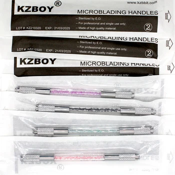 KZBOY Hot Müük Ühekordselt Steriliseeritud 20PCS Kahepoolne Microblading Käsi-Tööriistade jaoks, Alaline Meik