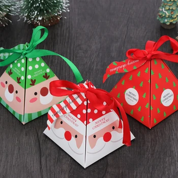 Merry Christmas Candy Box Kott 10 TK/Set Jõulupuu kinkekarbis Kellad Paberi Kasti kingikoti Konteiner Tarvikute Dropshiping
