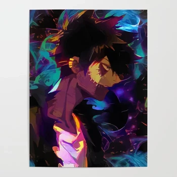 Kodu Kaunistamiseks Hd Pilte Printida Neoon Täiuslik Tulekahju Seina Art Modulaarne Anime Poiss Plakat Lõuendile Maalimine Elutuba Raamita