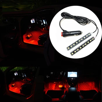 LED 2 in 1 auto suu soleplate dekoratiivsed valguse sigaretisüütaja adapter dekoratiivsed valguse Land Rover Range Rover/Evoque/Tasuta