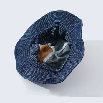 Retro Meeste Kauboi Kalamees ühise Põllumajanduspoliitika Mood Denim Kopp Unisex Müts Sinine Puuvillane Jean Mütsid Meestele Ja Naistele, Üks Suurus WW5087
