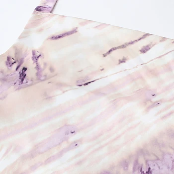 SISPELL Lace Up Bowknot Kleidid naistele, V-Kaeluse Varrukateta Kõrge Vöökoht Salenemisele Print Vajuta Värvi Naiste Kleit Mood 2021