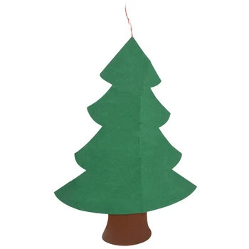 Tundsin Jõulupuu Lastele 3.2 Jalga Diy Christmas Tree Väikelastel 30 Tk Kaunistused Lastele Xmas Kingitused Rippuvad Kodu Ukse W