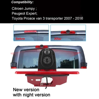 Auto Piduri Tuli tahavaate Reverse Backup Dual Kaamera Peugeot Expert Fiat Scudo Citroen Jumpy Toyota Proace 2007-2016