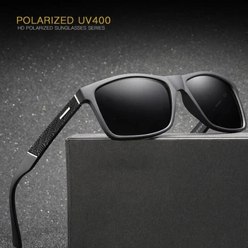 Ggovo Brändi Disainer Meeste TR90 Materjali Polariseeritud Päikeseprillid Kõrge Kvaliteedi Mood Unisex päikeseprillid Prillid Oculos UV400