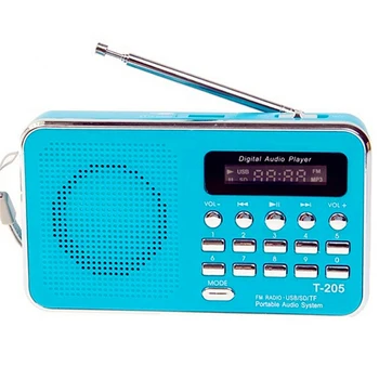MAYITR 1tk LCD Digital FM-Raadio-Kaasaskantav Laetav USB-TF FM-Raadio, mobiiltelefon, Arvuti, MP3 Pleier