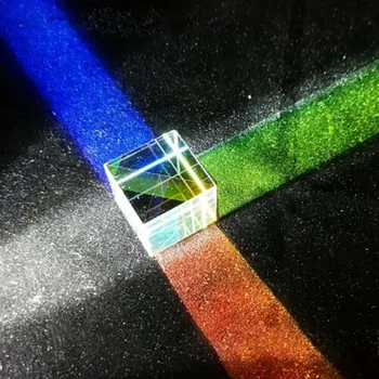 CMY Op-tic Pr-ism Kuubikud - Optilisest Klaasist Prisma, RGB Dispersiooni Kuus Lehepoolele Läbipaistev Moodul Optiline Klaas Klass Mänguasi Õpetamise Vahend