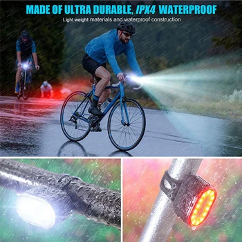 Bike Kerge Komplekt USB Laetav Öö Jalgrattaga Jalgratta Induktsioon, Lamp on Veekindel LED MTB Jalgratas Ees Saba Lamp