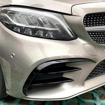 6tk Auto esistange Spoiler Splitter Kate Iluvõre Vent Sisekujundus jaoks Mercedes-Benz C-Klassi 200 C260 W205 2019+