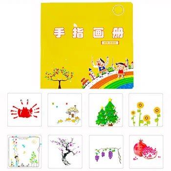 24cm Naljakas 6-24 Värvi Ink Pad Tempel DIY spetsiaalvärvid Käsitöö Cardmaking Lapsed Montessori Joonis 0-12 Kuud Beebi Mänguasjad