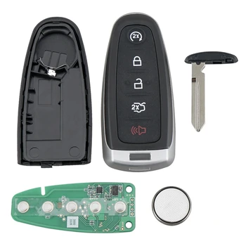 Car Smart Remote Key 5 Nuppu, 433MHz Sobib Ford Focus Serv Põgeneda Explorer Sõnn Flex 2011-2016 BT4T-15K601-JC