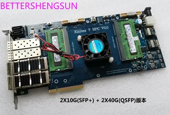Xilinx fpga pcie Kintex7 arengu pardal fpga accelerator card high-performance computing serv computing