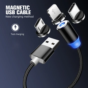 Magnet Laadija Juhe Kiire Laadimine USB Type C Kaabel Hisense Infinity H12 /Leagoo S11,S10,S9,KIICAA MIX,S8 pro /Nomu M8
