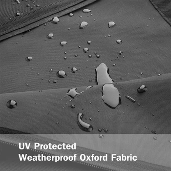 Aed, Terrass, Rõdu Virnastamine Tooli Kate Must Oxford Riie Veekindel Hingav Anti-UV Ilmastikukindel Välimööbel