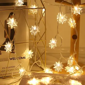 3M LED Tähed String Tuled Väljas Led Paelad Decors Lamp Aed Jõulud Puhkuse dekoratiivsed Öö Valguse Poole
