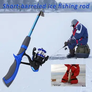 1.2 M 1,4 M Väljas Winter Carp Fishing Rod Investor Raske Süsinikkiust Teleskoop Õngeritv Kalapüük Pole
