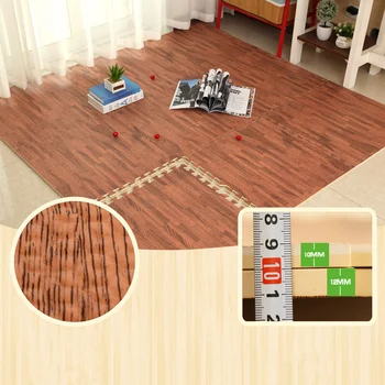 Vaht Mängida Puzzle Matid Puit Tera Pehme libisemiskindla DIY Mänguasi Põranda Vaibad Vähendada Müra HFD889