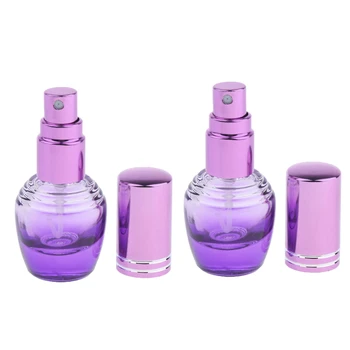 6ml Reisi Kaasaskantav Mini Parfüümi Pihusti,Reisi-Lõhnaõli Pudel, Korduvtäidetavaid Scent Spray Juhul, Lekkekindlad(Pack 2)