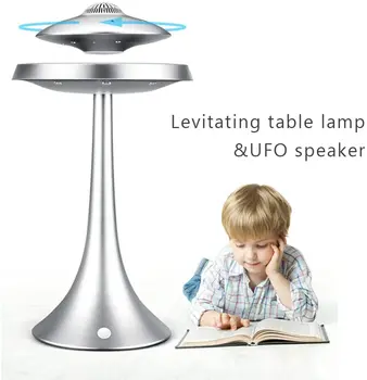 Levitating UFO Bluetooth Led Tabel Lamp Magnetic Peatamise Kõlariga Surround Heli, Öösel Tuled Loomingulised Kingitused