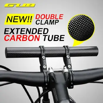 GUB 202 süsinikkiust Jalgratta Lenkstangi Extender 20cm Super Pikk Bike Tuli Omanik Telefoni Lambi Mount Seista Jalgrattasõit Tarvikud