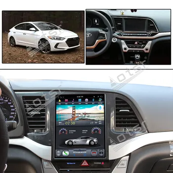 4+128G Jaoks Hyundai Elantra Android Raadio-magnetofon 2016-2018 Auto Multimeedia Mängija, Stereo juhtseade PX6 Tesla Audio GPS Navi