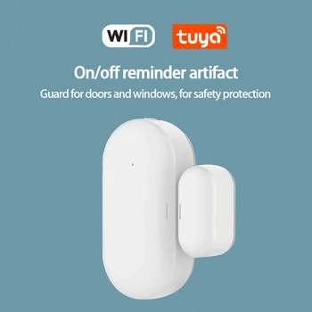 Tuya Smart Zigbee/Bluetooth Ukse Andur Ukse Avatud/Suletud Detektorid Wifi Kodu alarmivaadet, Salvestamise Oleku reaalajas AVALDAJA