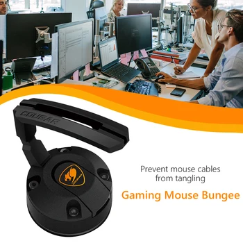 RGB Gaming Mouse Bungees Kaabel Traat Omanik iminapp Hiired Juhtme Klamber Kinniti Omanik Clipper Klamber kooskõlas 2-Port USB