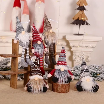 Gnomes Palus Näota Nukk Xmas Tree Decor Uus Aasta 2022 Jõulud Kaunistused jõulukaunistused Kodu Navidad Lapsed Kingitus